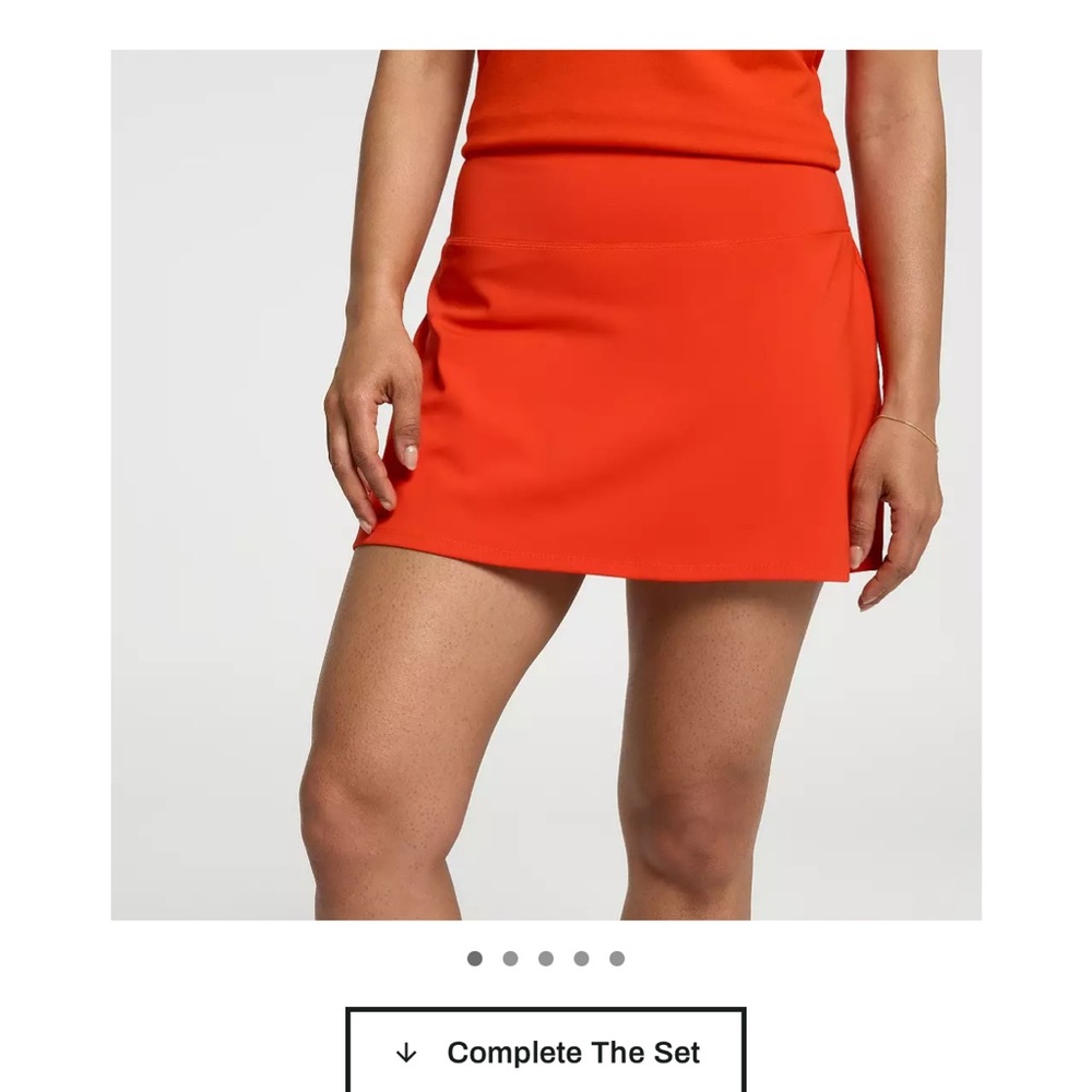 CALIA red skirt